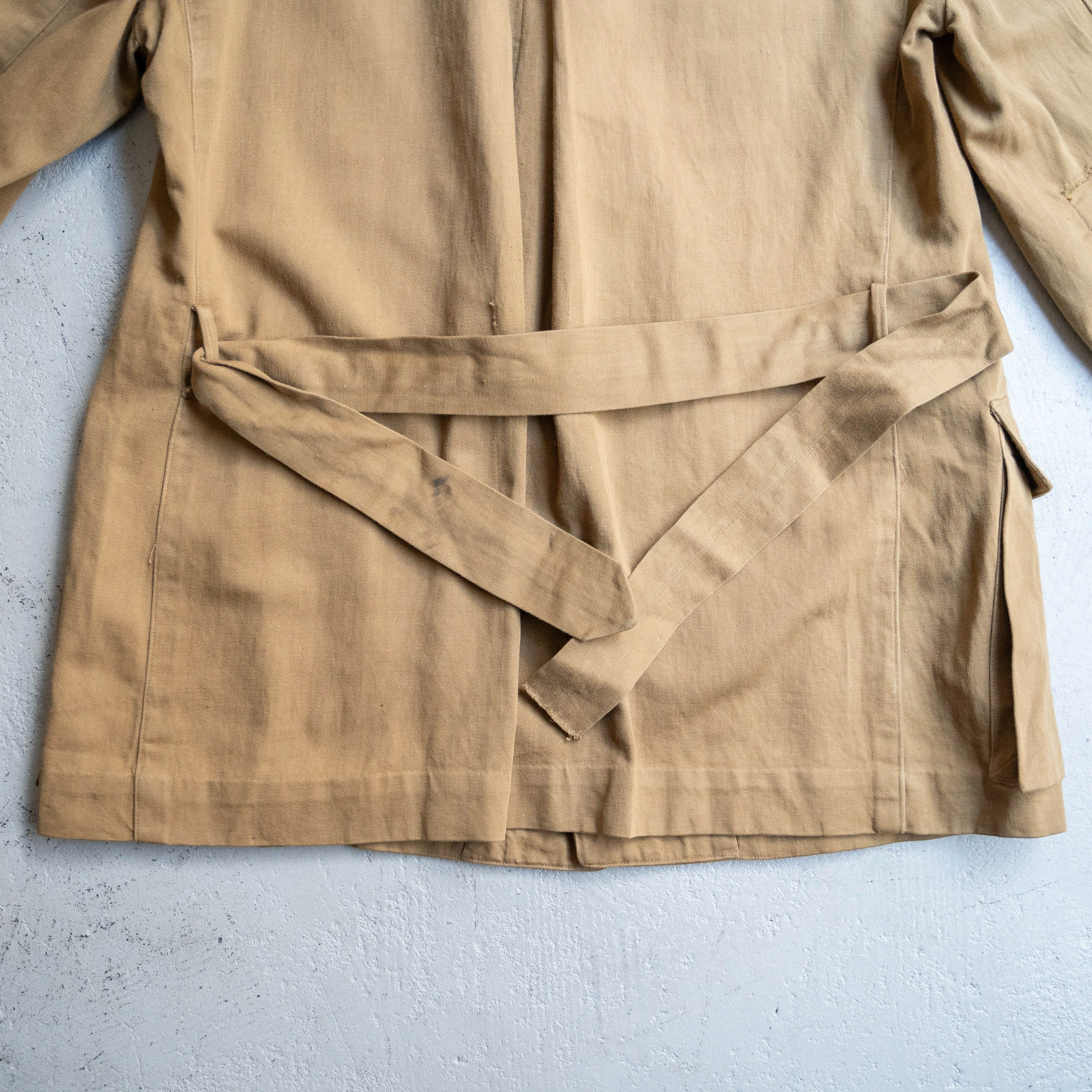 1950-60s Belgium? brown color norfolk jacket