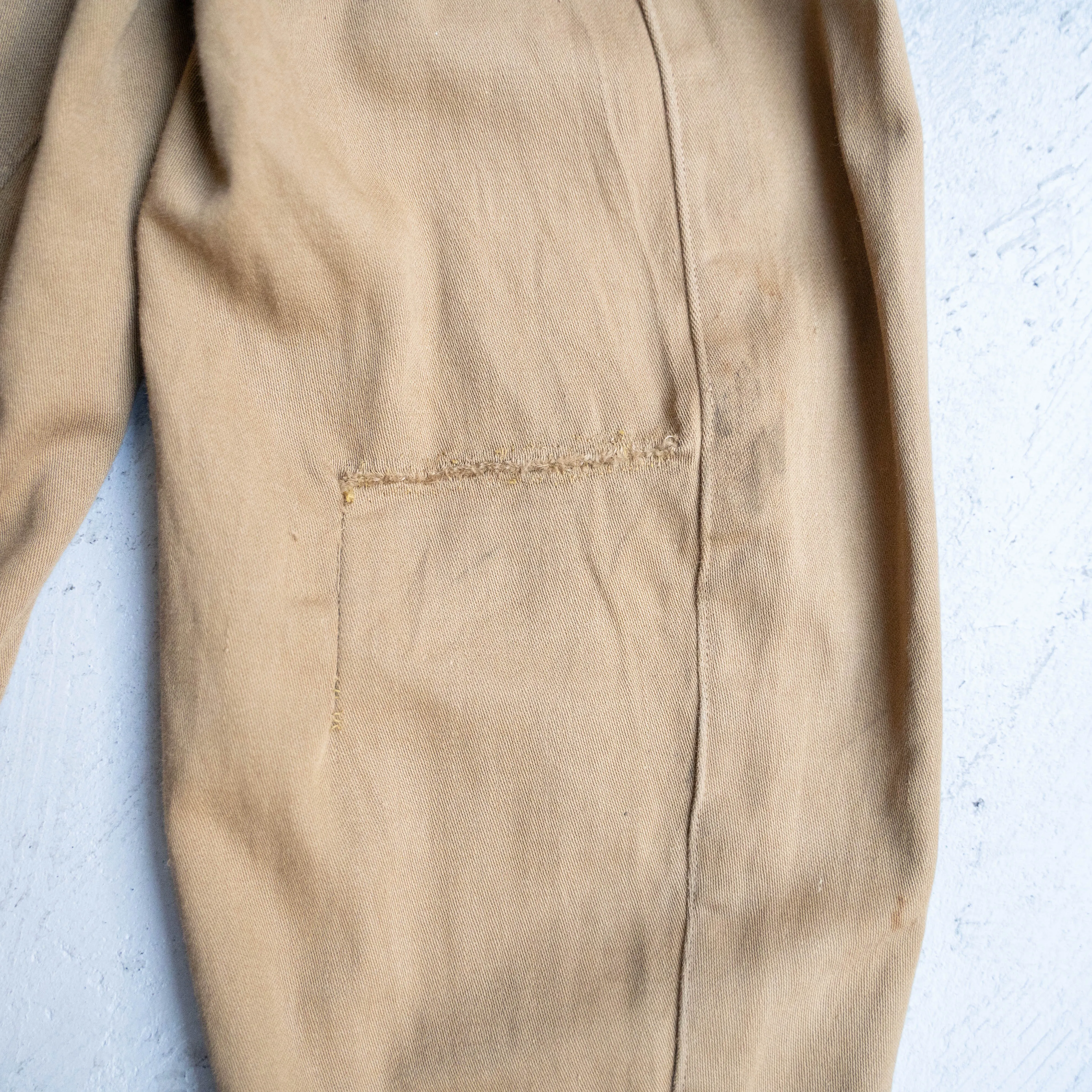 1950-60s Belgium? brown color norfolk jacket