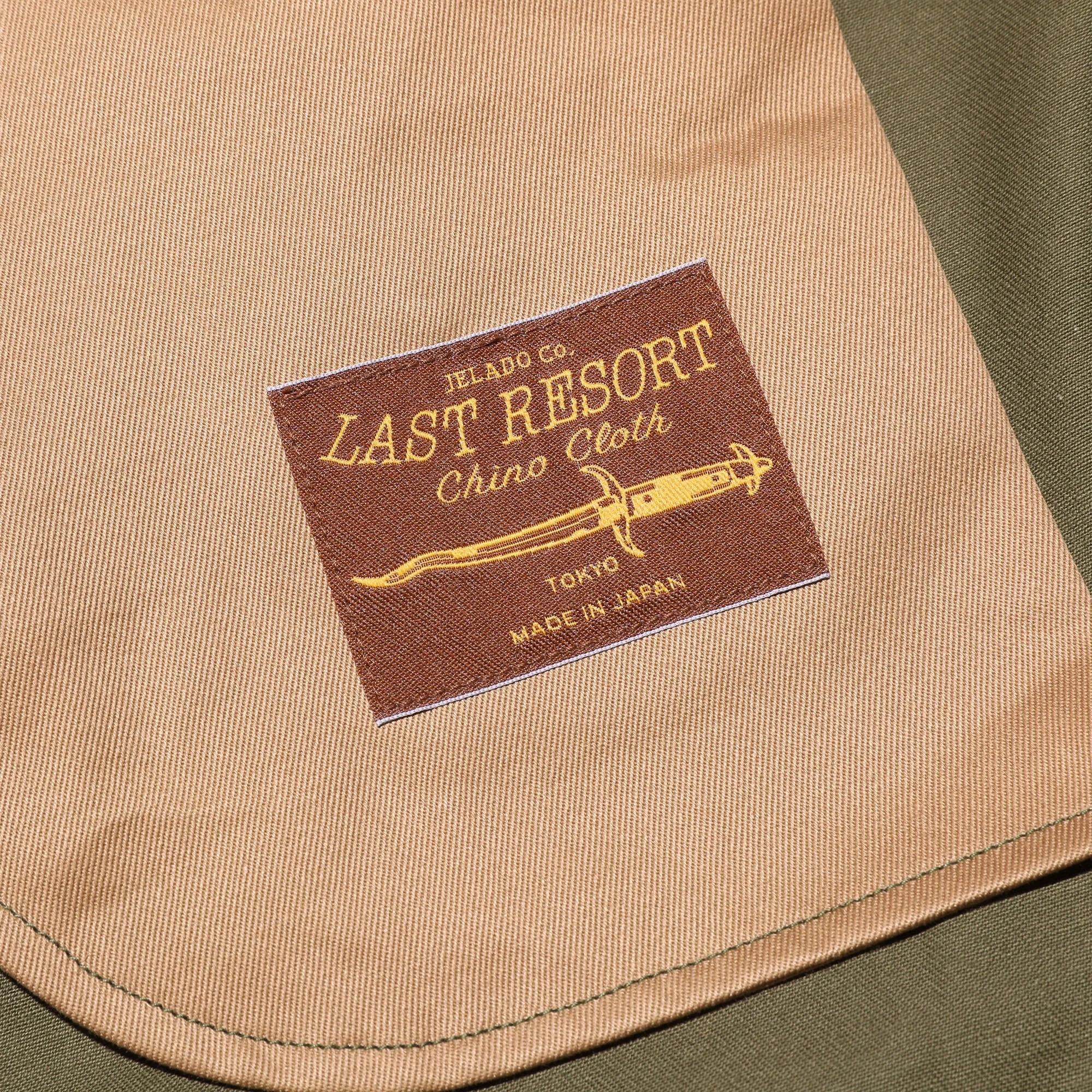 41 Khaki Lastresort Chino Cloth【AG94341A】