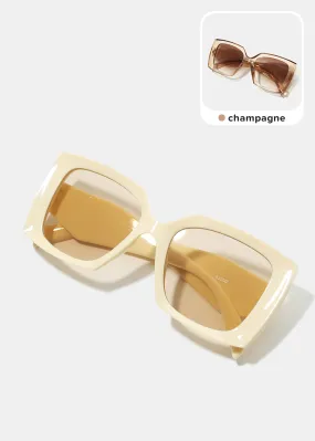 A  Trendy Oversized Frame Shades