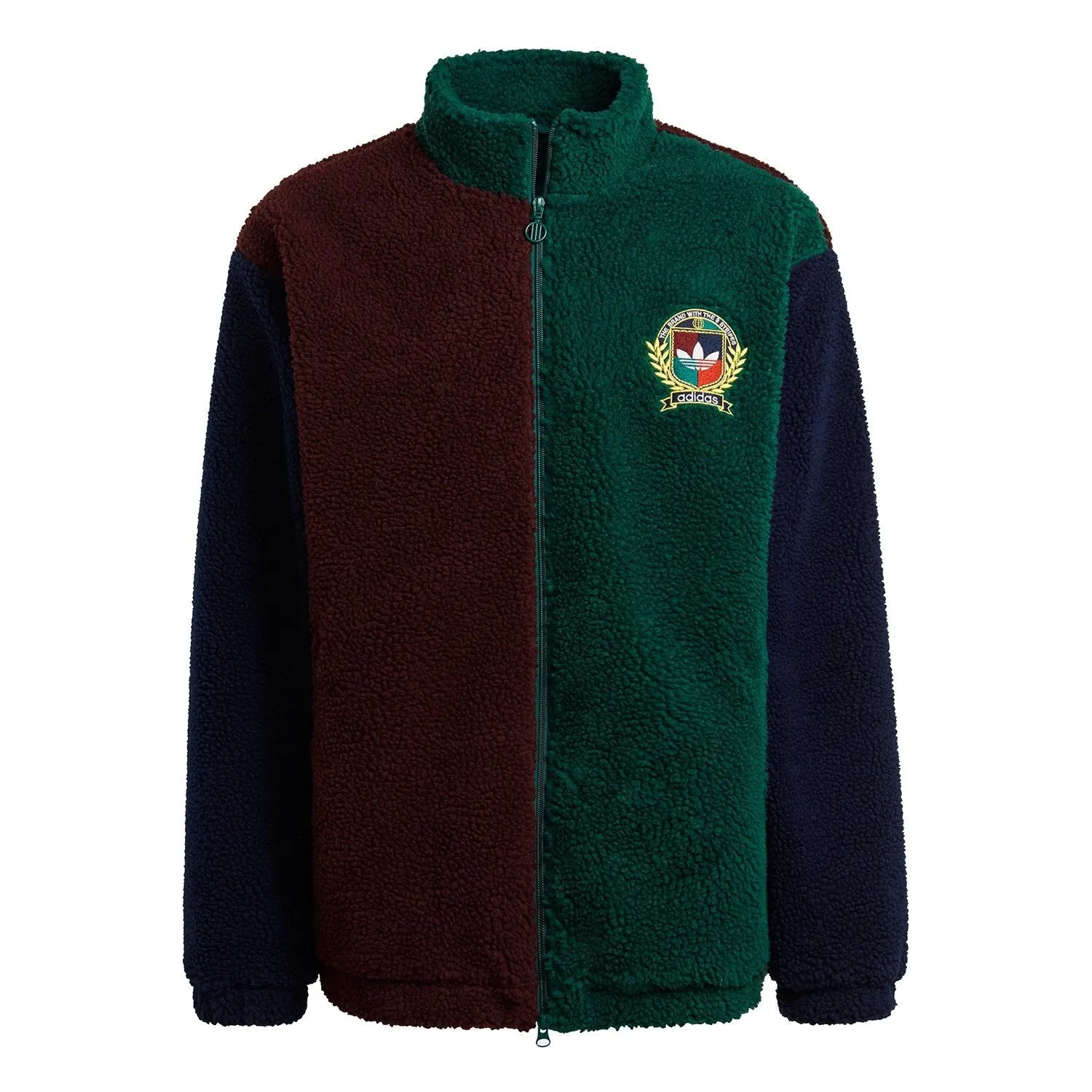 adidas Originals Collegiate Crest Fleece Jacket - Green