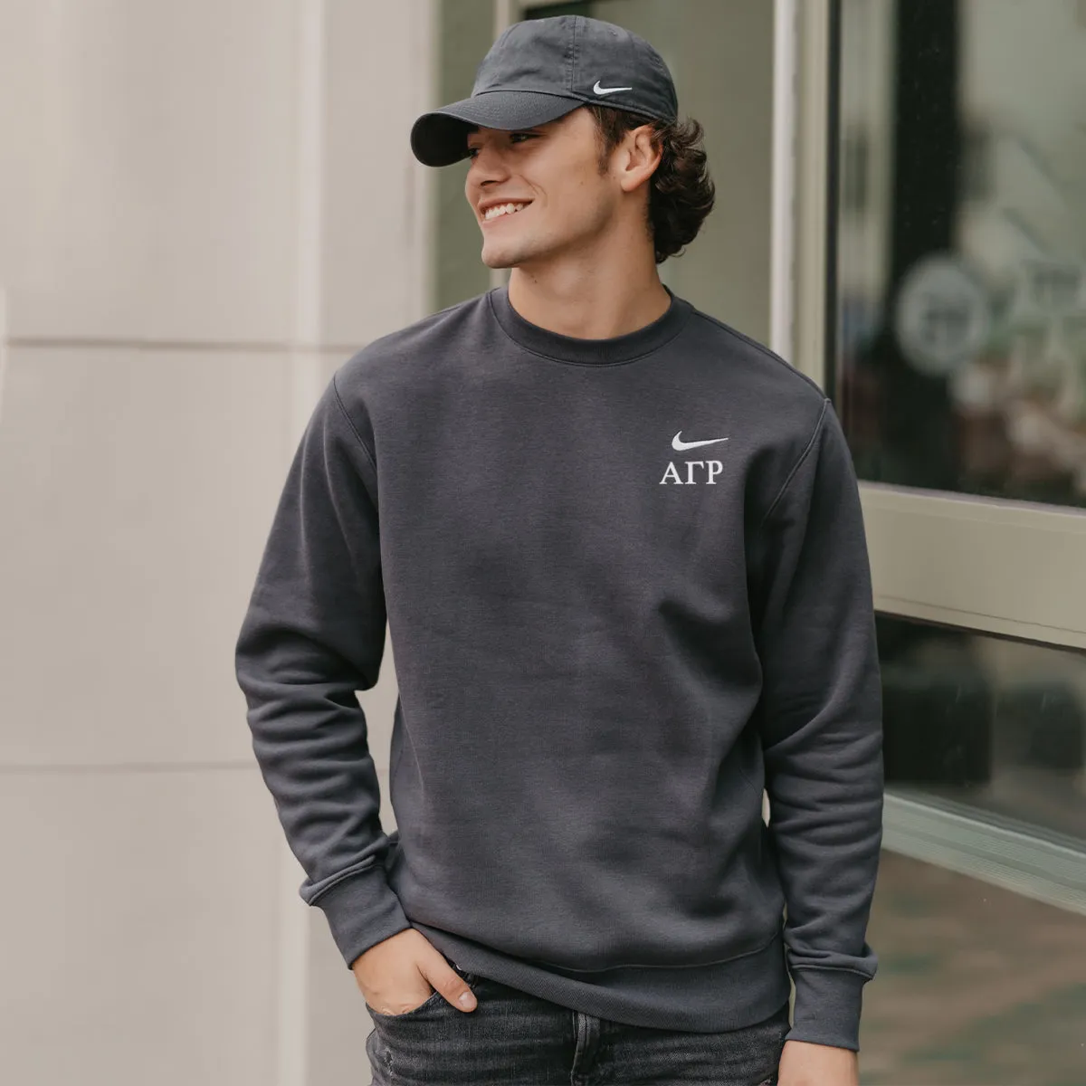 AGR Nike Embroidered Crewneck