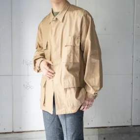 around 1990s old reproduction BDU jacket Brown color 'dead stock'