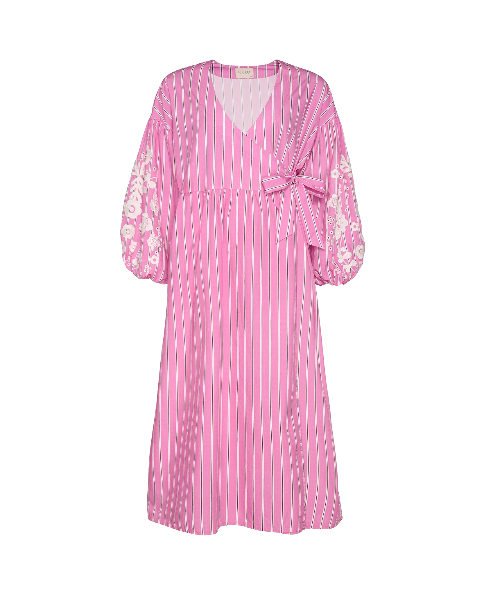 Augustine Wrap Dress - Cyclamen