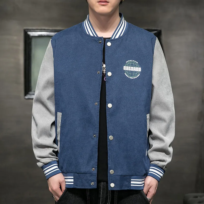 Baggy Jacket Baseball Jacket Men's Spring and Autumn Loose Casual