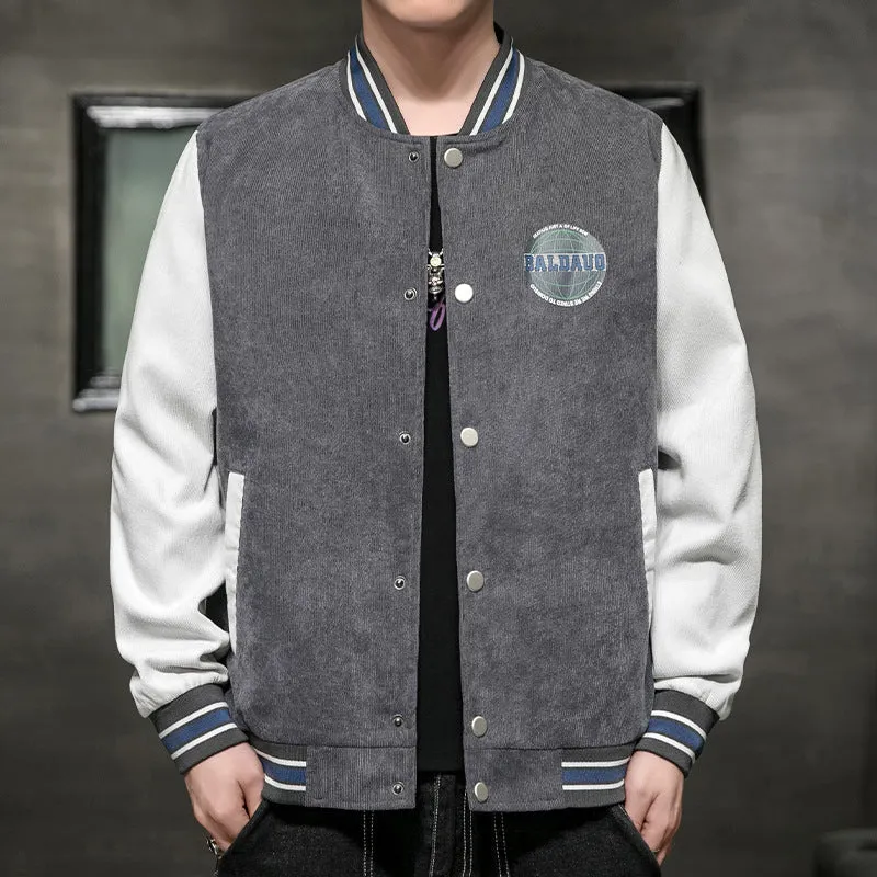 Baggy Jacket Baseball Jacket Men's Spring and Autumn Loose Casual