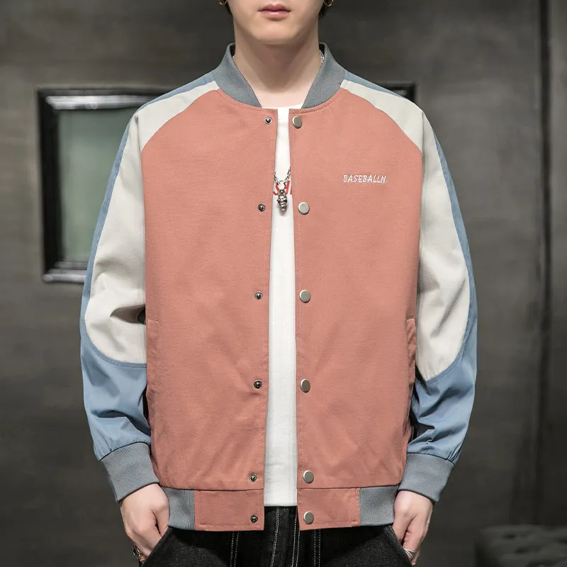 Baggy Jacket Baseball Jacket Men's Spring and Autumn Loose Casual