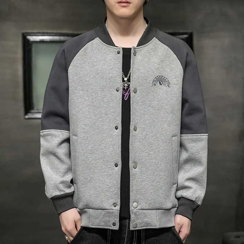 Baggy Jacket Baseball Jacket Men's Spring and Autumn Loose Casual