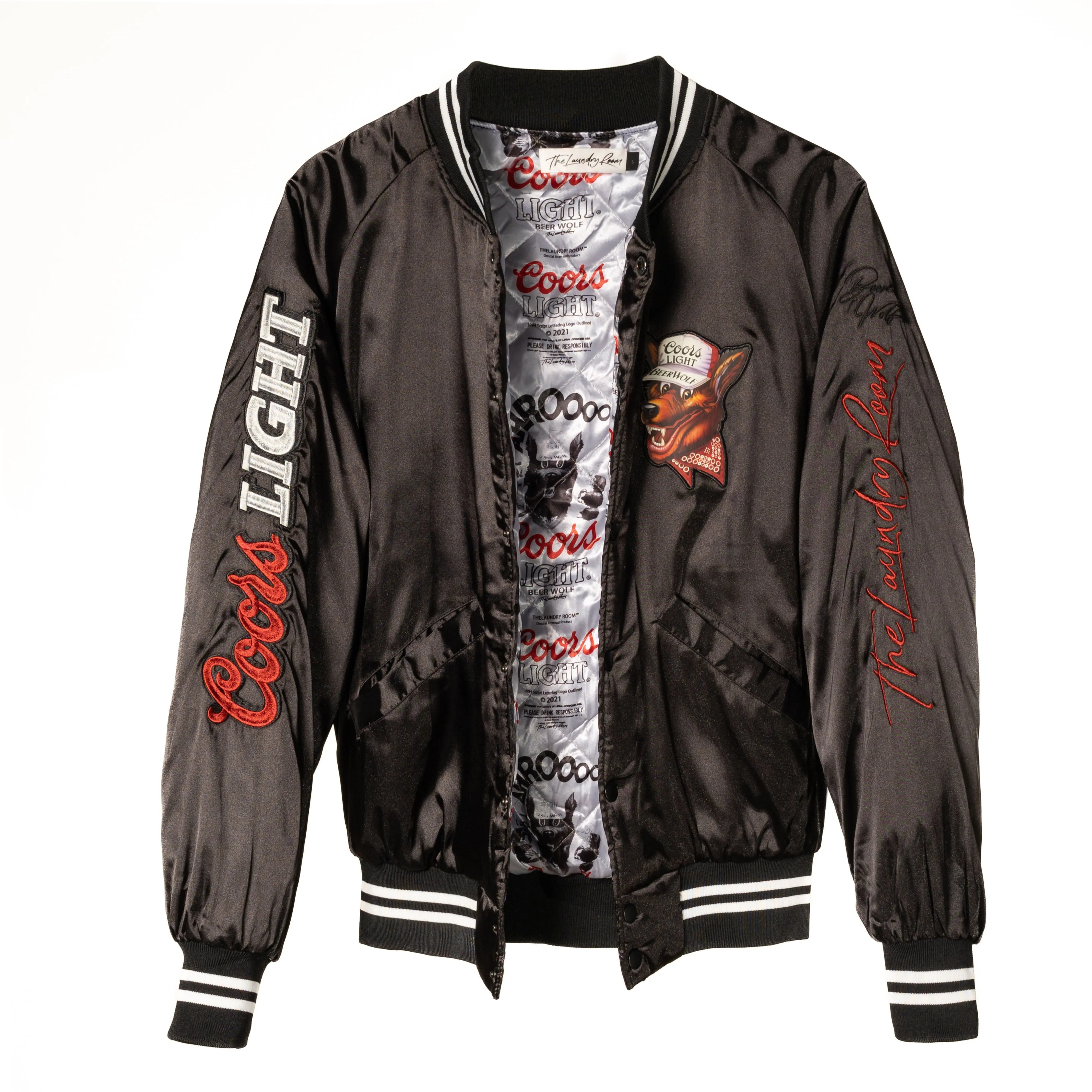 Beer Wolf - Stadium Jacket - Black