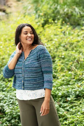 Berroco Summer Sesame Patterns - Azzurra Cardigan - PDF Download