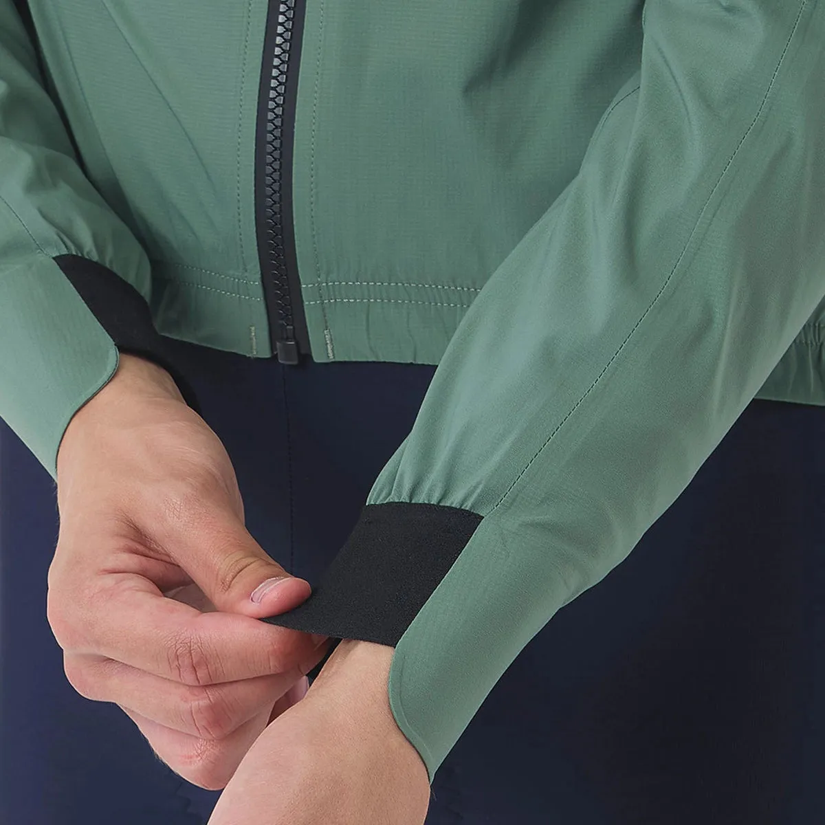 CAFE DU CYCLISTE Suzette Rain Jacket - Scots Pine