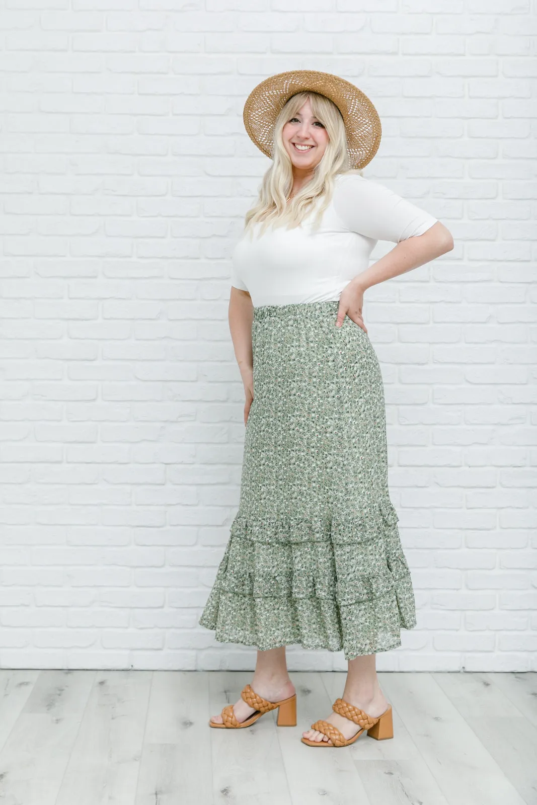 Calla Flora Skirt