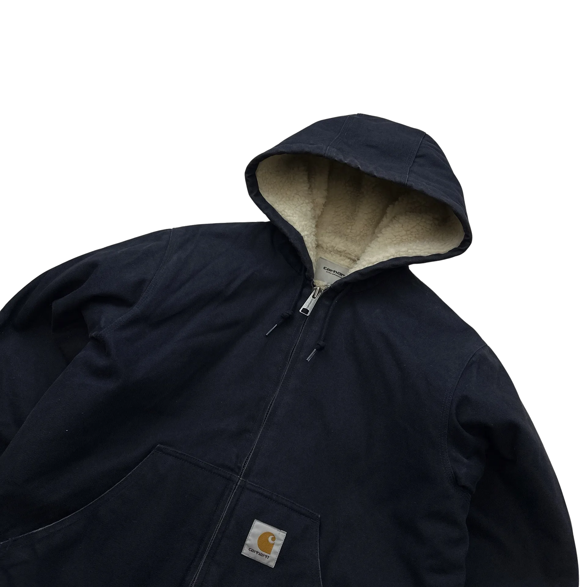 Carhartt Work In Progress Active Fleece Lined Jacket - Small