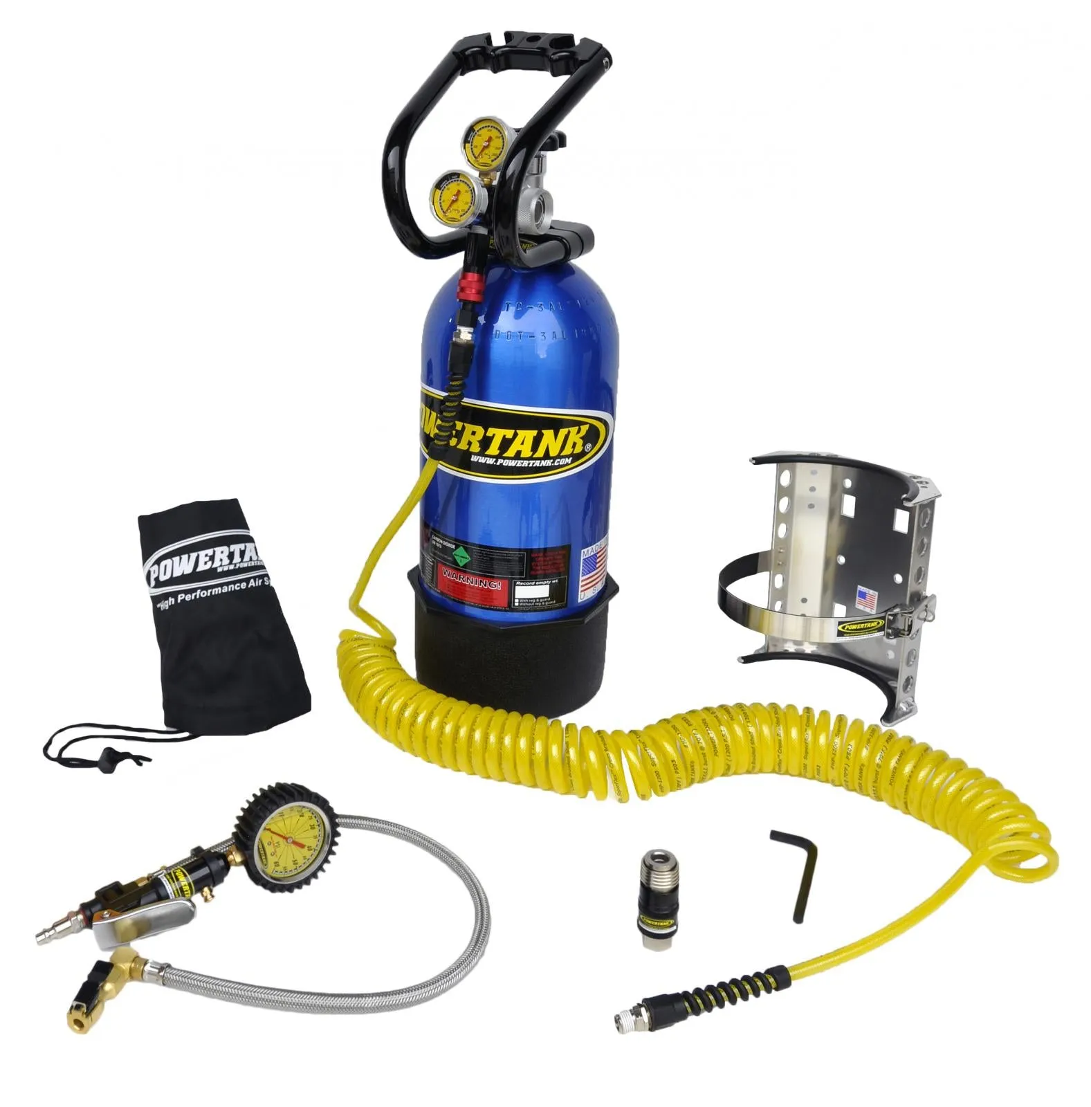 CO2 Tank 10 LB Package B System W/Power Flow II 250 PSI Power Tank