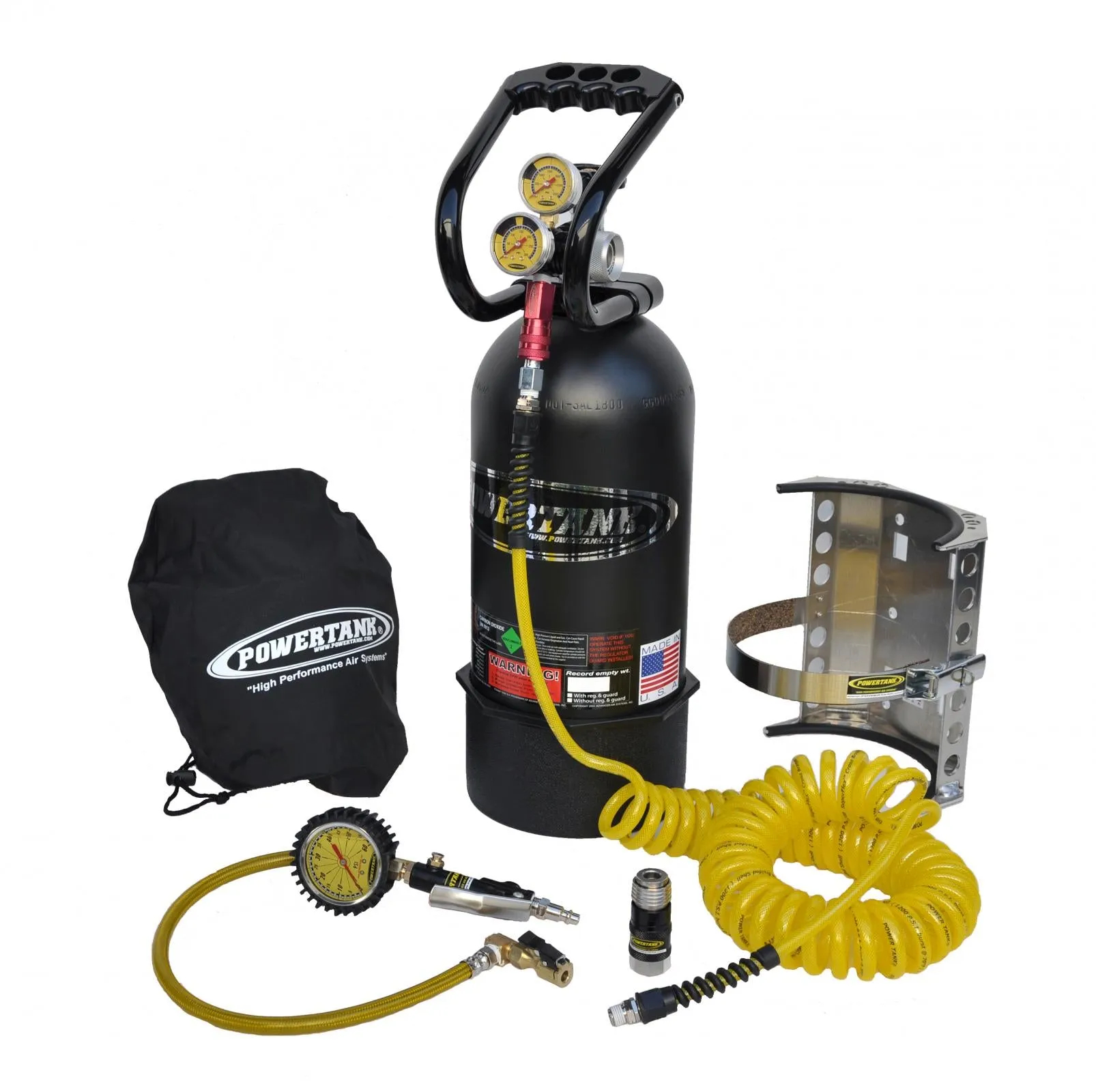 CO2 Tank 10 LB Package B System W/Power Flow II 250 PSI Power Tank