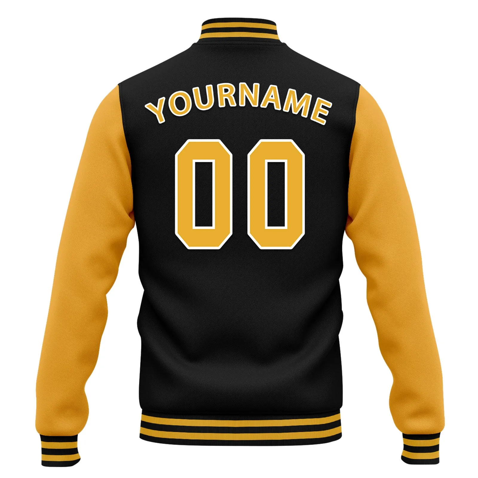 Custom Raglan Sleeves Jacket Bomber Full-Snap Varsity Letterman Personalized Jacket FZ005-D025002-3