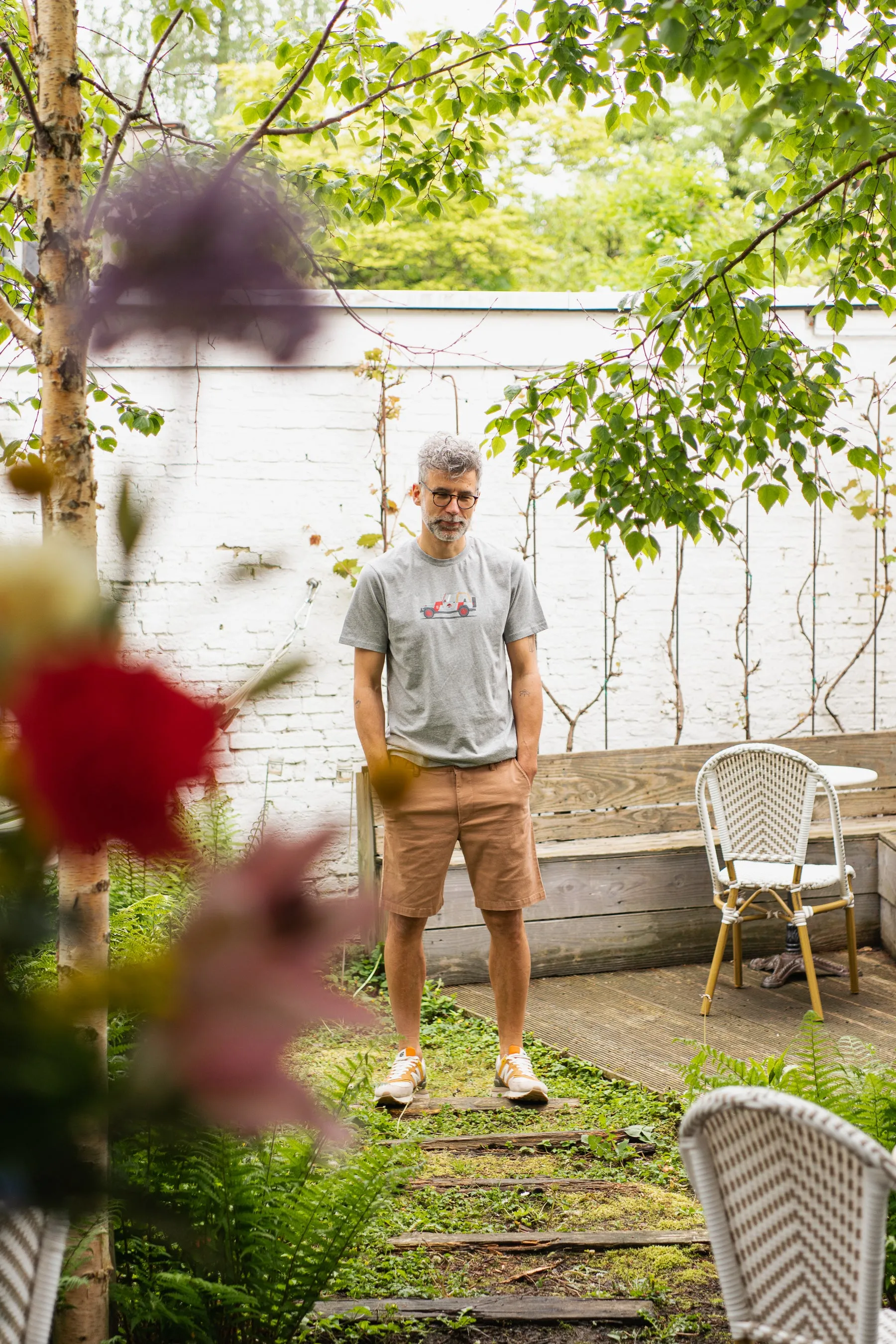 Dedicated Chino Shorts Nacka - Wood Brown