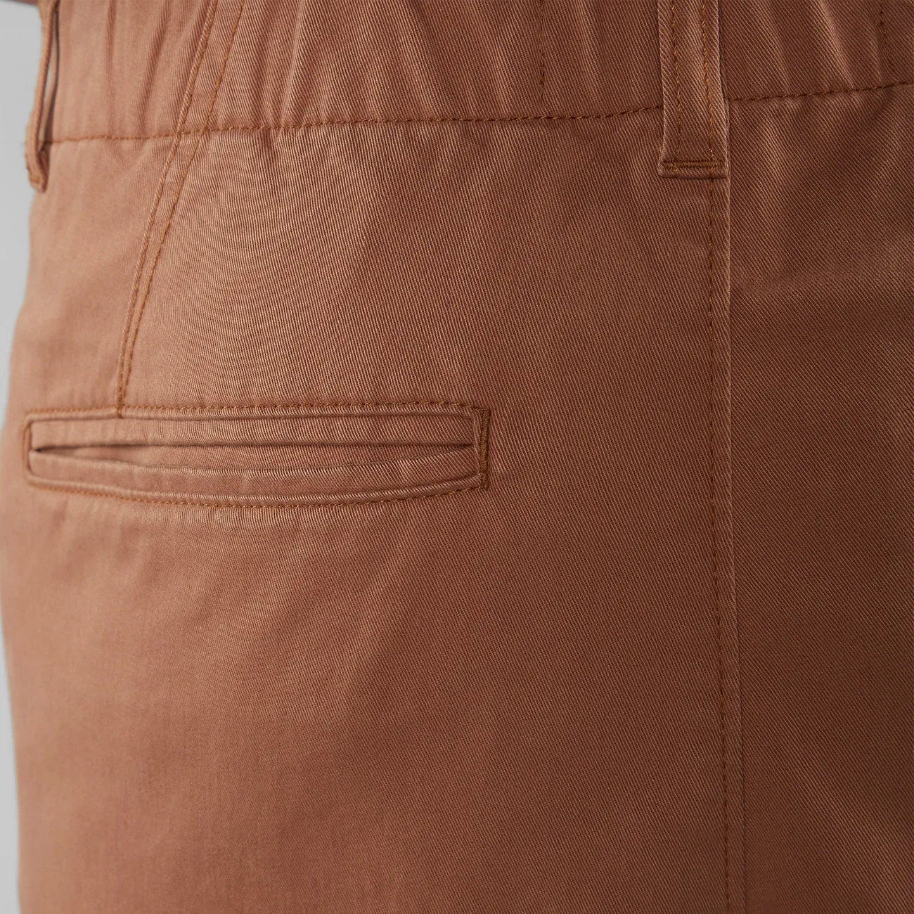 Dedicated Chino Shorts Nacka - Wood Brown