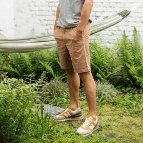 Dedicated Chino Shorts Nacka - Wood Brown