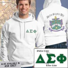 Delta Sigma Phi Crest Hoodie - G185 - SUB