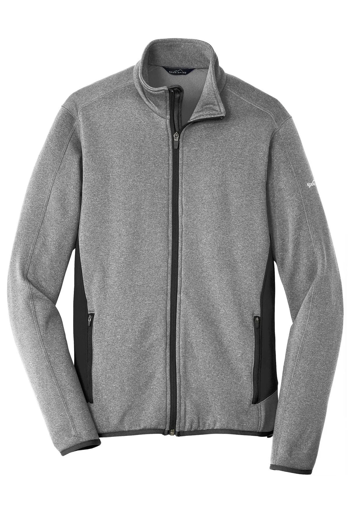 Eddie Bauer Full-Zip Heather Stretch Fleece Jacket. EB238