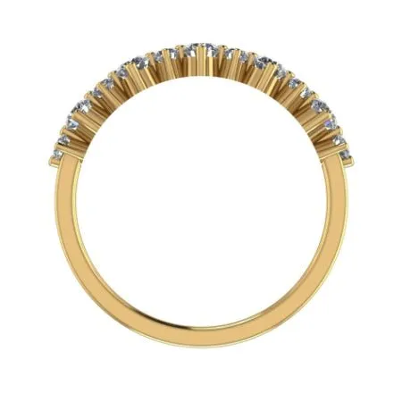 Ellery Round Trendy Diamond Wedding Ring