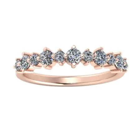 Ellery Round Trendy Diamond Wedding Ring