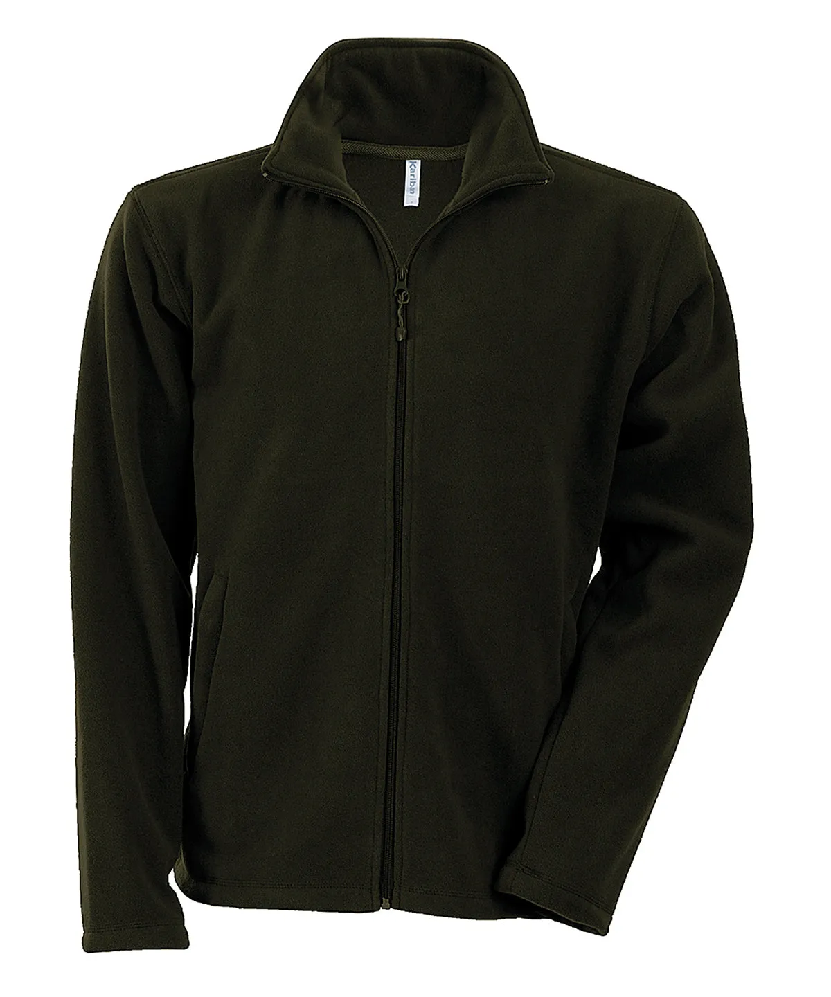 Falco full zip microfleece jacket | Olive