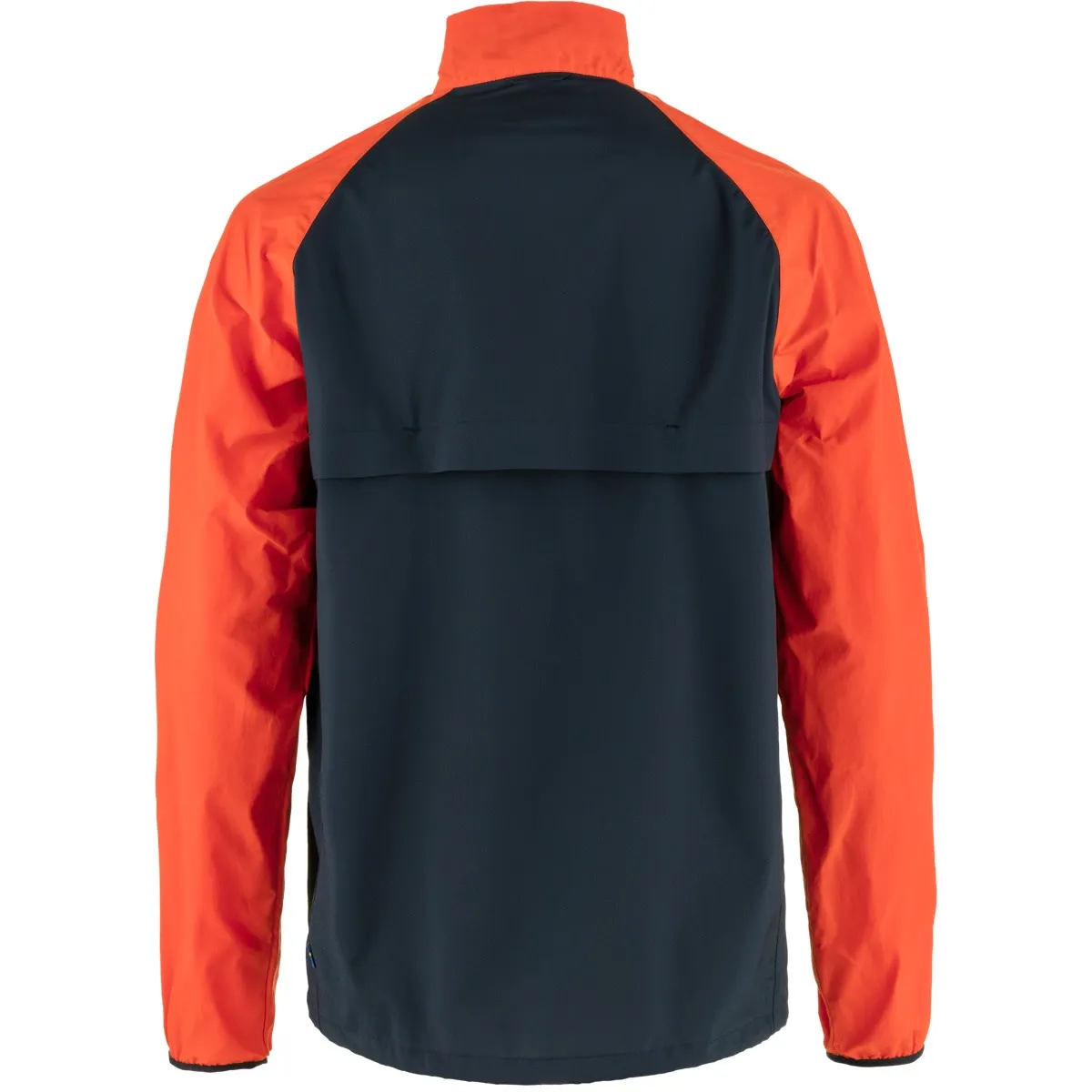 Fjällräven Men&#x27;s HC Hybrid Wind Jacket Dark Navy-Flame Orange | Buy Fjällräven Men&#x27;s HC Hybrid Wind Jacket Dark Navy-Flame Orange here | Outnorth