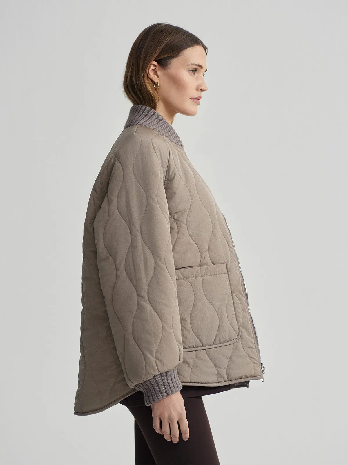 Fungi Reno Reversible Quilt Jacket