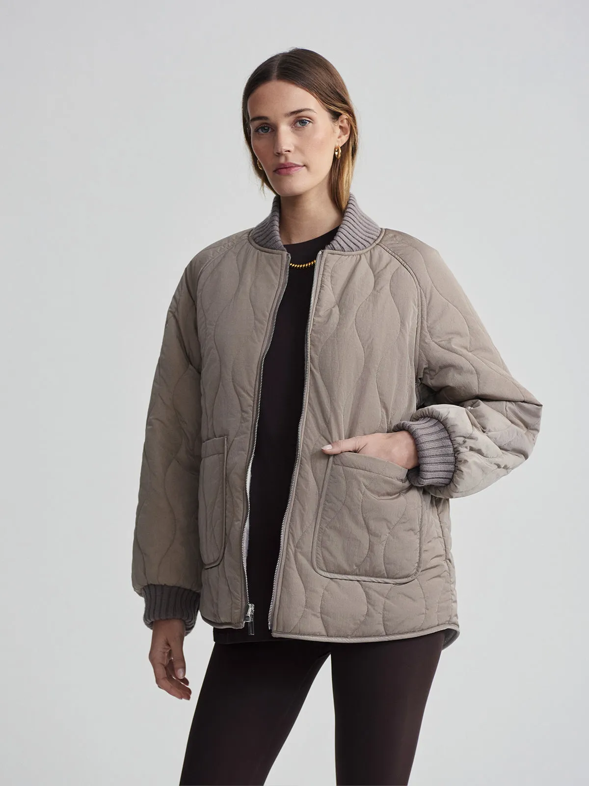 Fungi Reno Reversible Quilt Jacket