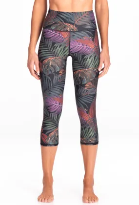 Hawaiian Jungle | Kailani High Waist Capri