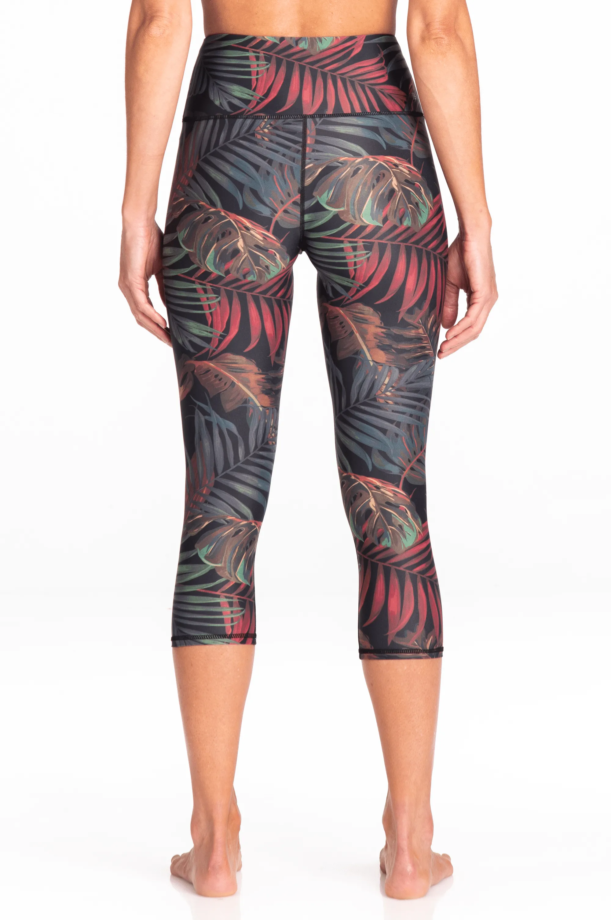 Hawaiian Jungle | Kailani High Waist Capri