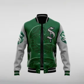 Hogwarts Harry Potter Slytherin Letterman Jacket