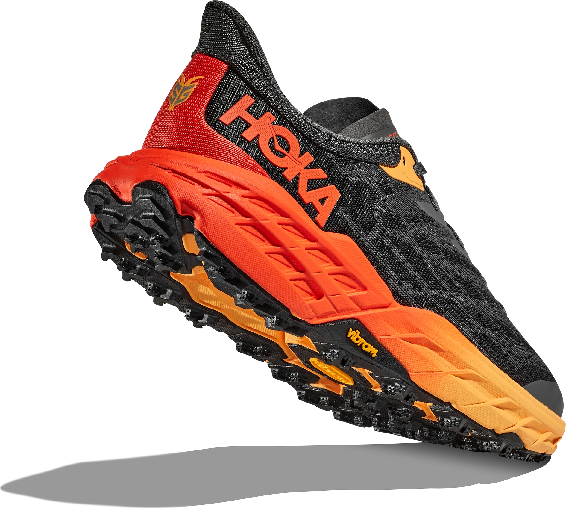 Hoka Men&#x27;s Speedgoat 5 Castlerock/Flame | Buy Hoka Men&#x27;s Speedgoat 5 Castlerock/Flame here | Outnorth