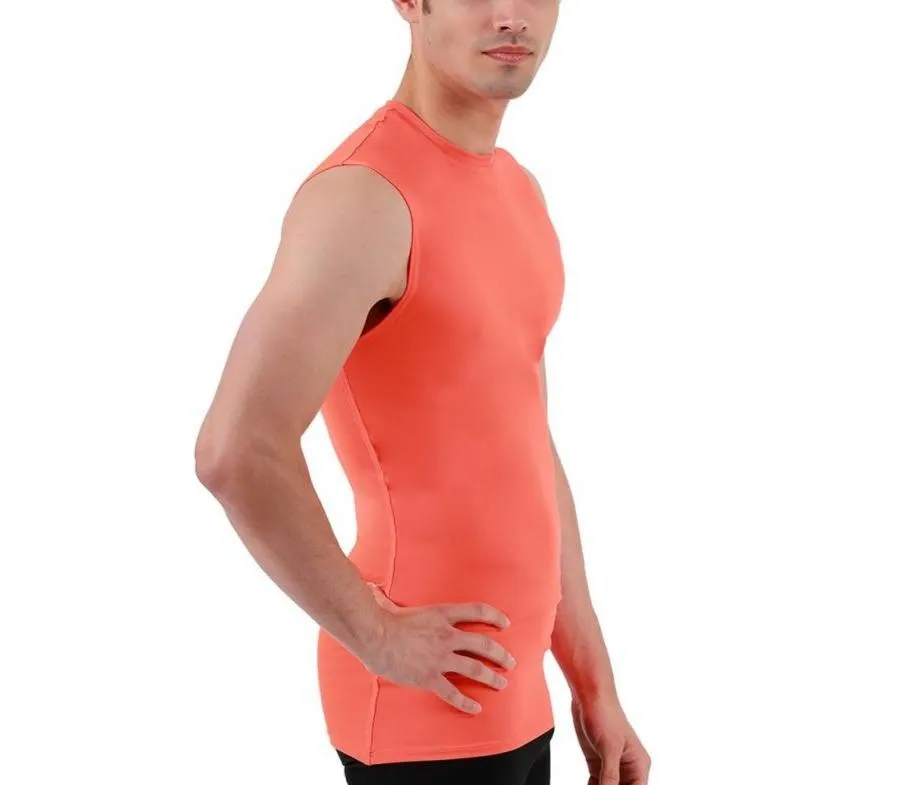 Insta Slim USA Medium Compression Sleeveless Shirt 2MAT018