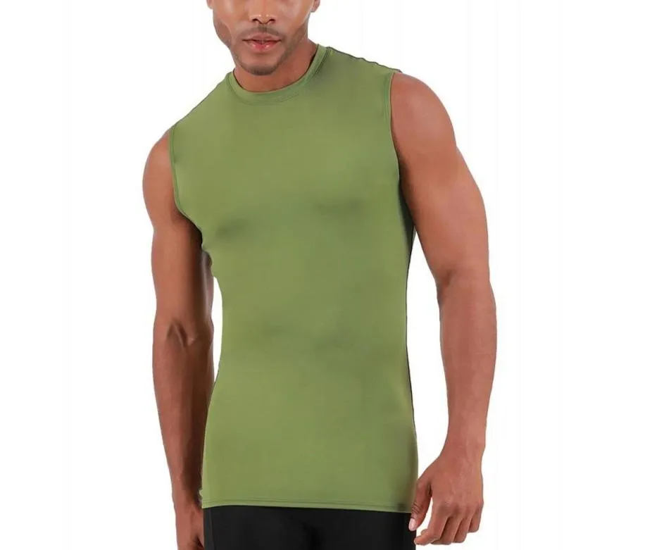 Insta Slim USA Medium Compression Sleeveless Shirt 2MAT018