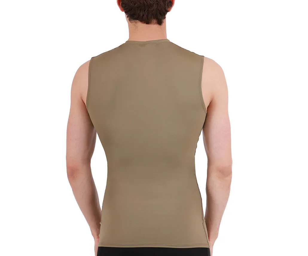 Insta Slim USA Medium Compression Sleeveless Shirt 2MAT018