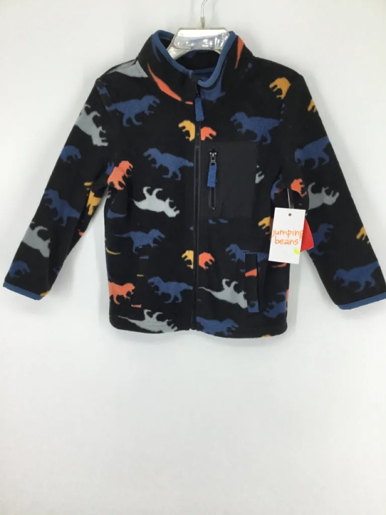 jumping beans Child Size 3 Black Dinosaur Jacket - boys