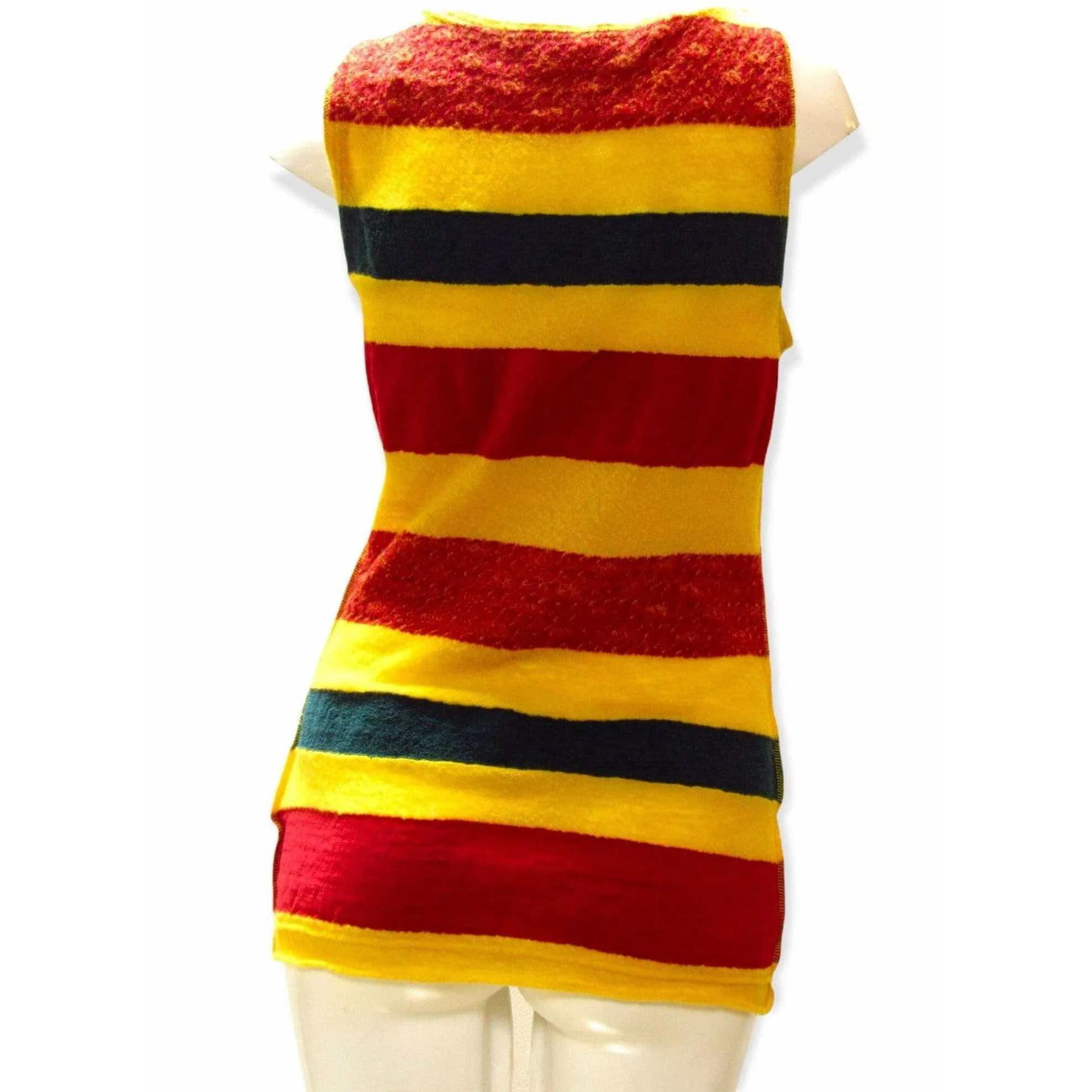 Junya Watanabe Striped Wool Tank