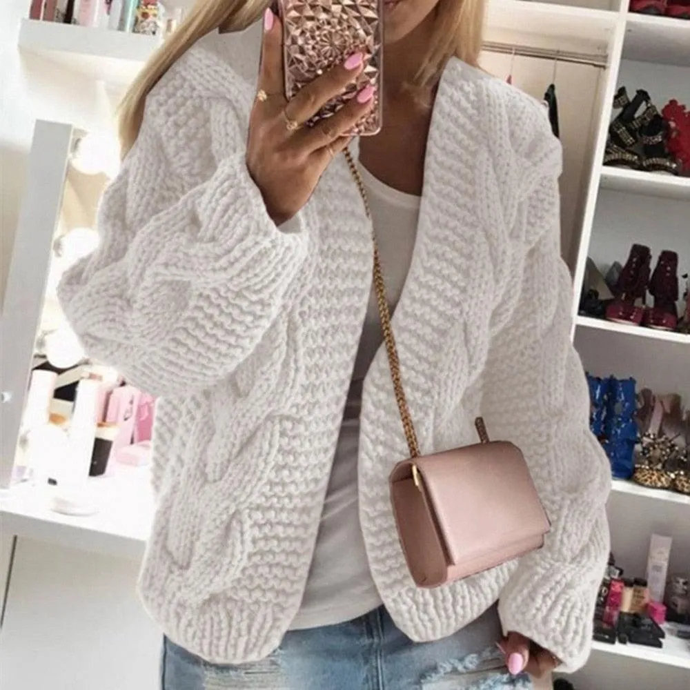 KALI CABLEKNIT CARDIGAN