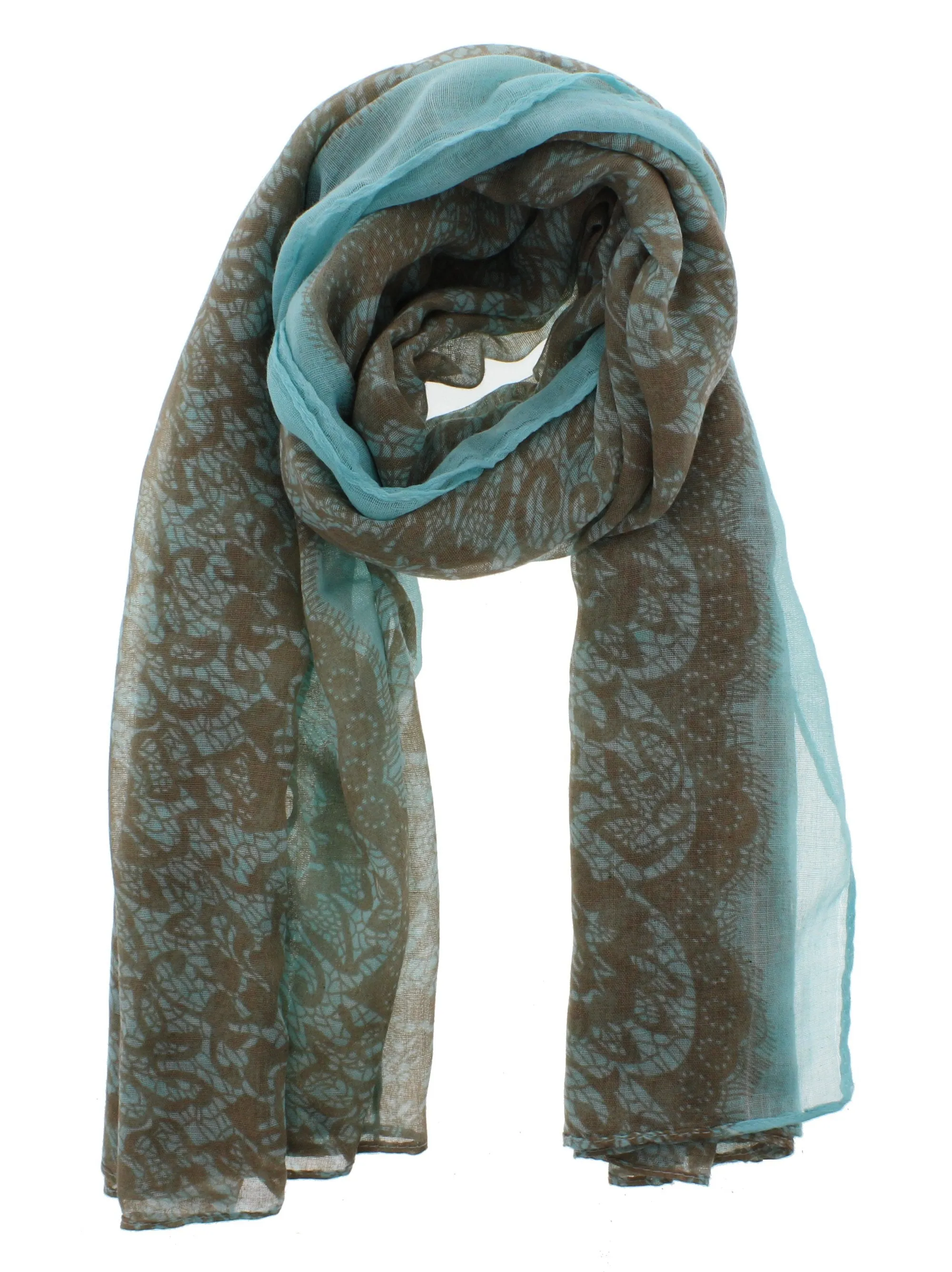 Lace Print Scarf