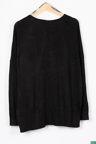 Ladies Long Drape Cardigan