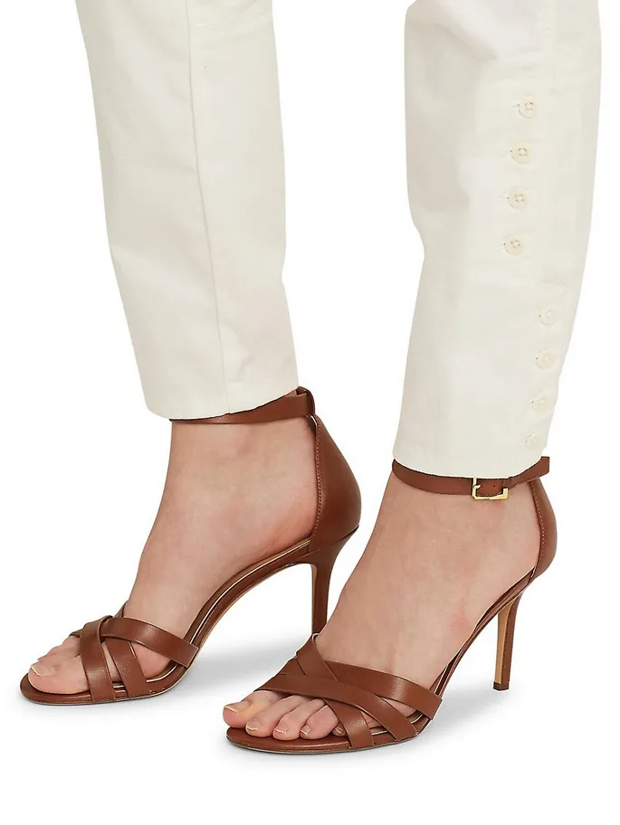 Lauren Ralph Lauren Stretch Chino Ankle Pants