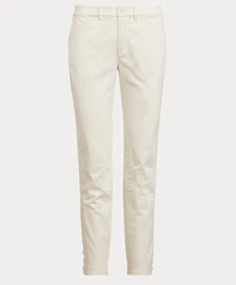 Lauren Ralph Lauren Stretch Chino Ankle Pants