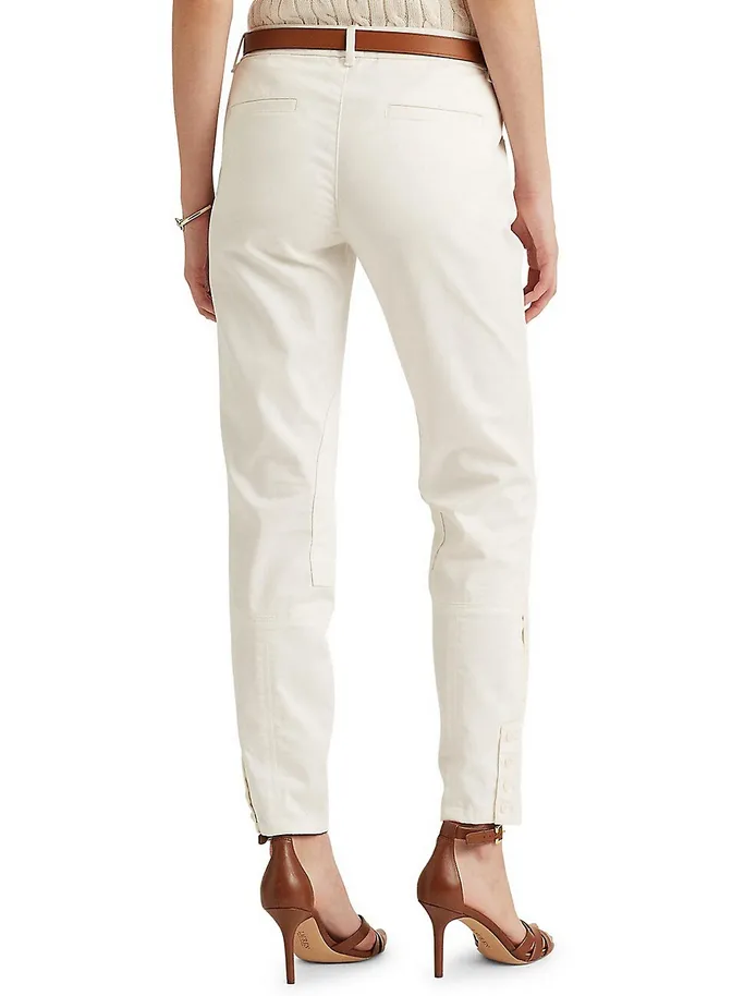 Lauren Ralph Lauren Stretch Chino Ankle Pants