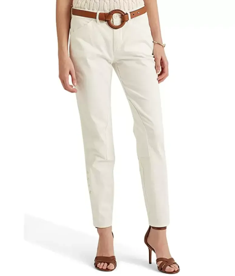 Lauren Ralph Lauren Stretch Chino Ankle Pants