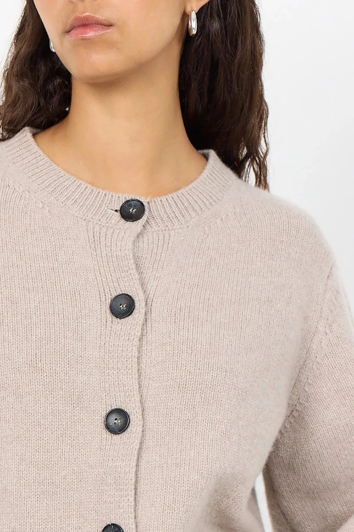 Leveté Perle Sand Cardigan