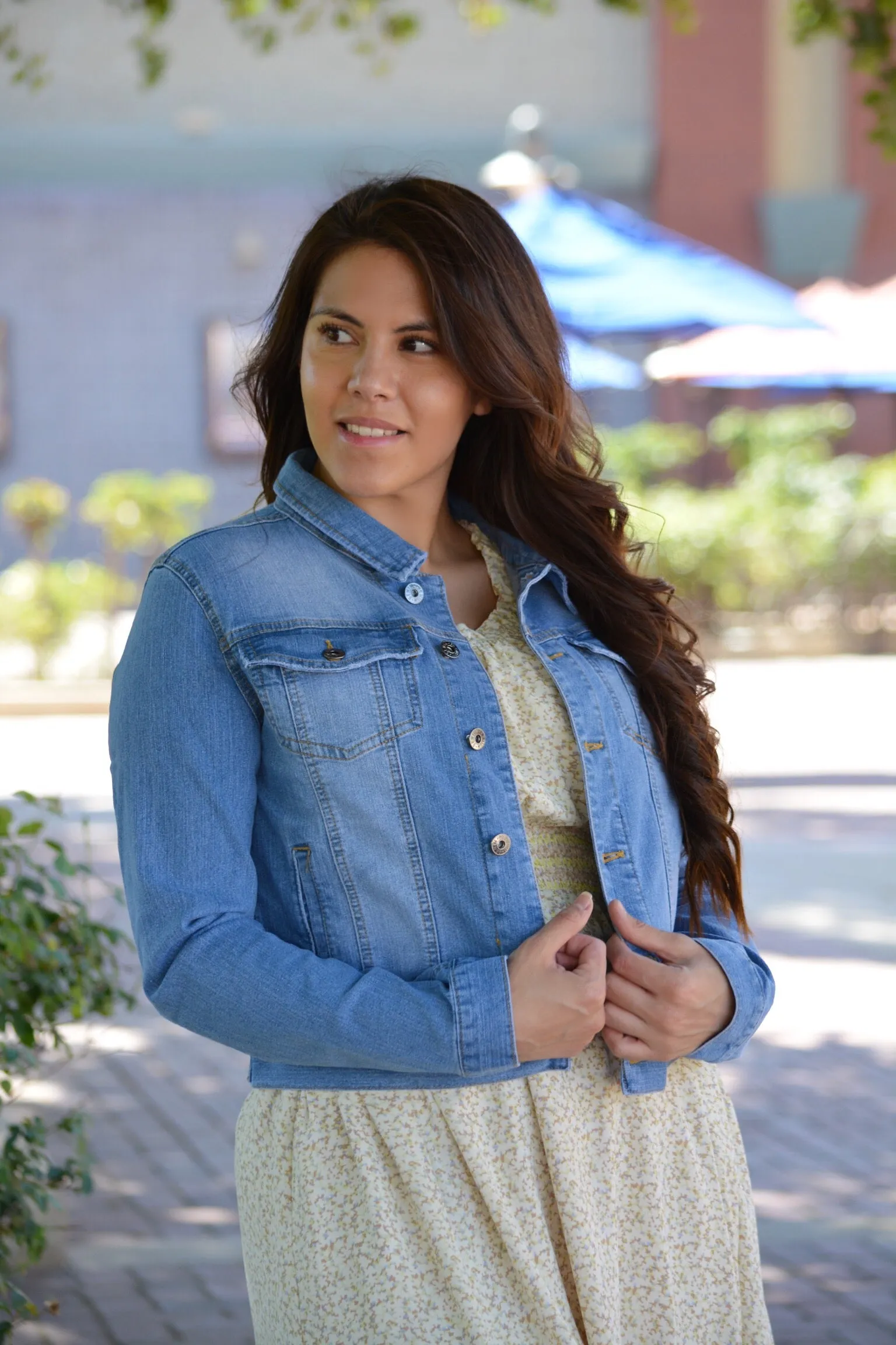 Marisa Light Wash Denim Jacket