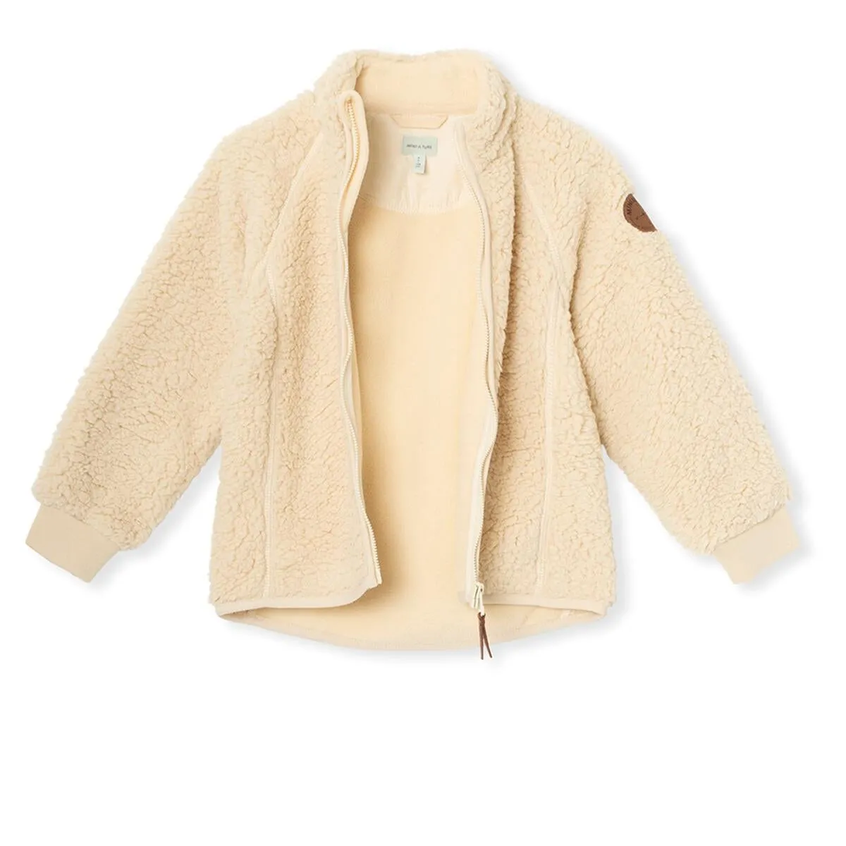 MINI A TURE Kids CEDRIC Winter Jacket in Cream